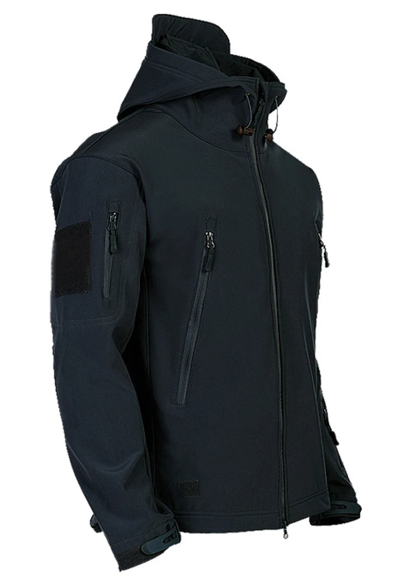 Waterproof Military Shark Skin Soft Shell Jackets Men