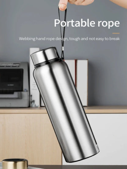 1000ML Smart Thermos Bottle Keep Cold and Hot Bottle