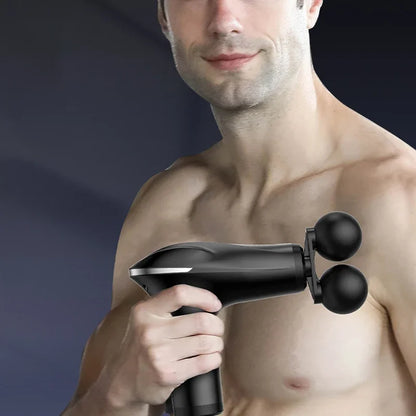 Portable Fascia Gun Vibration Deep Tissue Muscle Relaxation Massager