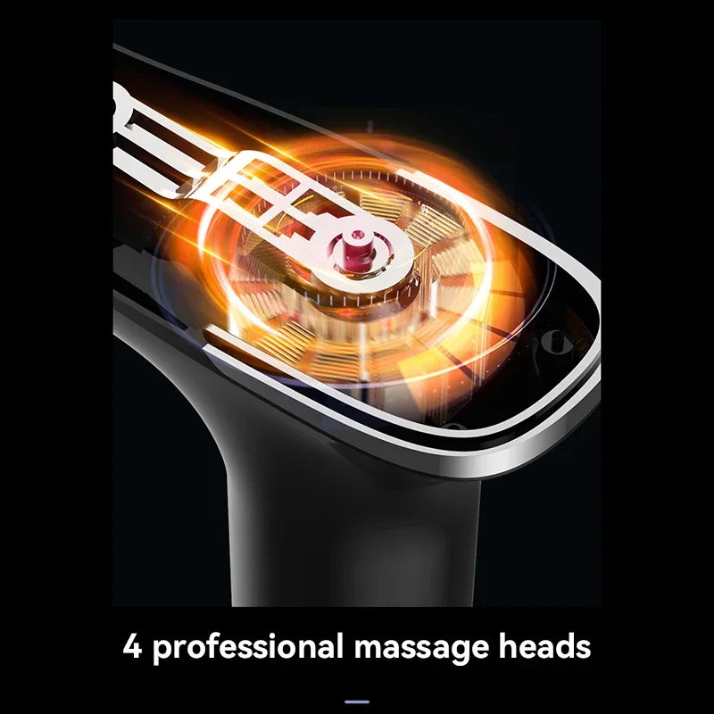 Portable Fascia Gun Vibration Deep Tissue Muscle Relaxation Massager