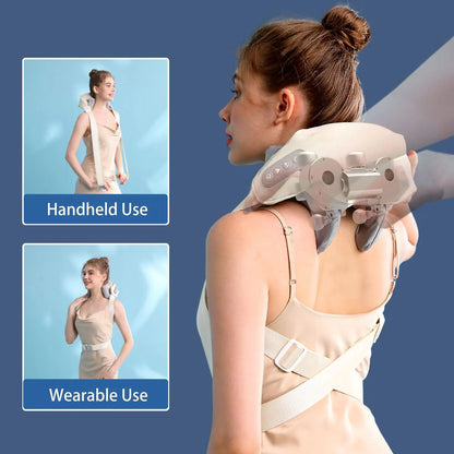 Deep Tissue Neck Massager With Heat - Pain Relief Tools Online