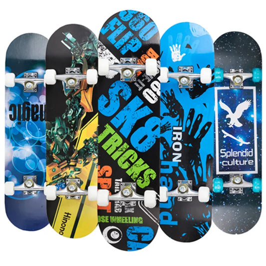 Professional Four-Wheel Skateboard For Teens & Adults 2025