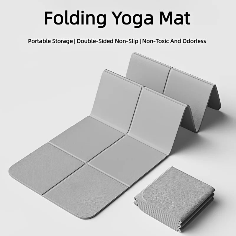 Eco-Friendly Non-Slip Foldable Yoga Mat - Fitness Accessories Online