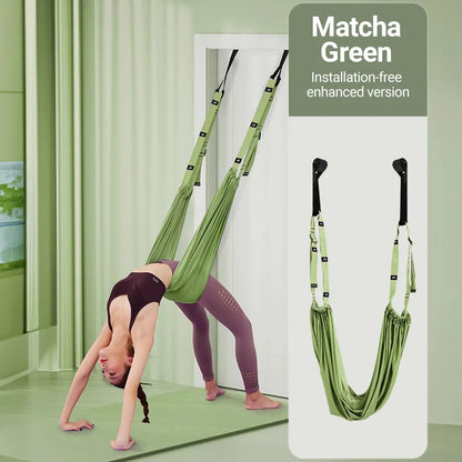 Aerial Yoga Strap Pull Rope Hammock Stretch