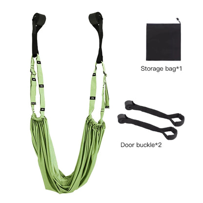 Aerial Yoga Strap Pull Rope Hammock Stretch