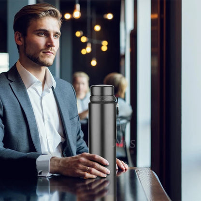 1000ML Smart Thermos Bottle Keep Cold and Hot Bottle